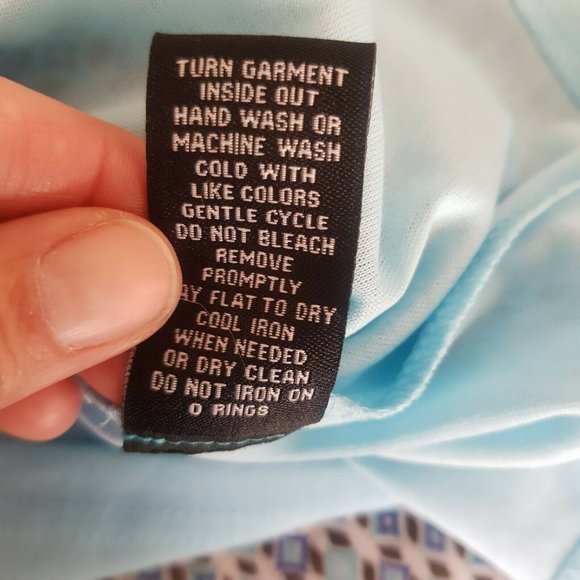 Zac Rachel Sleeveless Sheer Overlay Blouse Size Large Blue Pleated Dressy Flowy - Picture 10 of 12